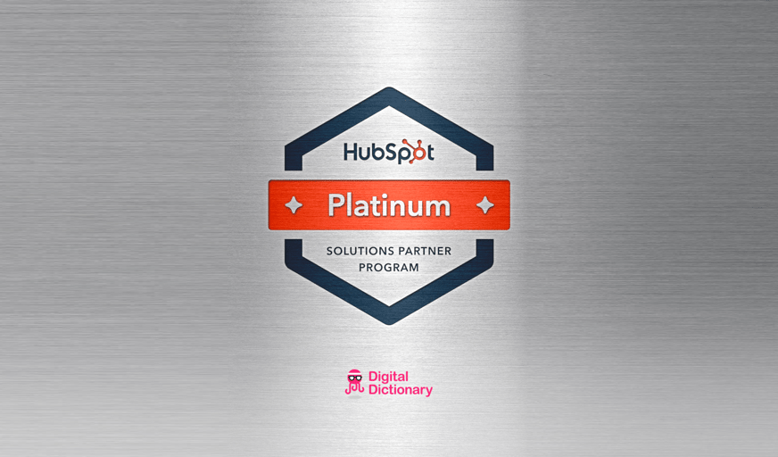 Digital Dictionary platinum partner HubSpot