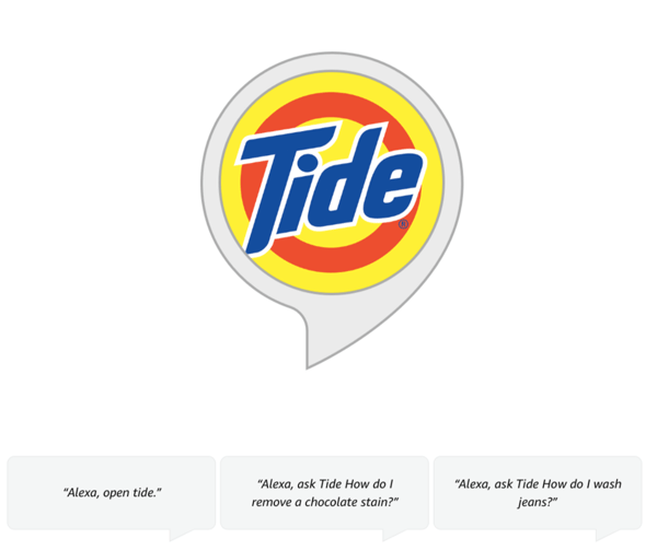 Voice Assistant di Tide