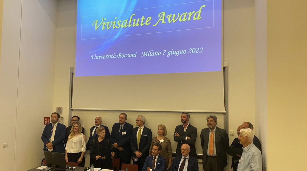 Francesco Stellini - Fatebenefratelli PLV - vince il Vivisalute Award 2022
